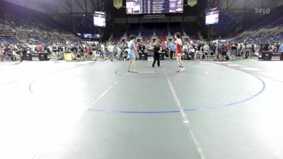 132 lbs Cons 64 #2 - Alex Plahitko, Indiana vs William McDaniel, Ohio