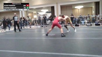 130 lbs Round Of 16 - Elijah Paddock, Gold Rush Wr Ac vs Cooper Oursler, Pikes Peak Warriors