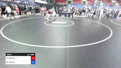 165 lbs Cons 64 #2 - Boden Bentley, MT vs Willie White, FL