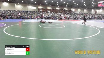 110 lbs Quarterfinal - Paisley Morrison, Red Devil Mat Club vs Macy Dobson, OKWA