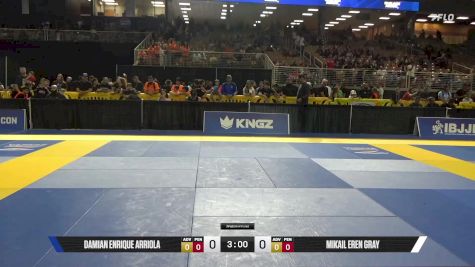 Mikail Eren Gray vs Damian Enrique Arriola 2025 Pan Kids Jiu-Jitsu IBJJF Championship