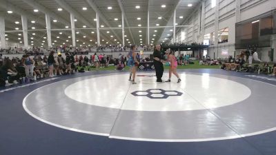 130 lbs Paige Cowan, Ohio Blue vs Addison Bernstein, California Silver