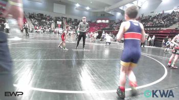 52 lbs Consi Of 4 - Colton Murrell, Team Tulsa Wrestling Club vs Brooks Barnes, Verdigris Youth Wrestling