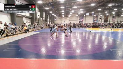 152 lbs Round Of 128 - Owen Jones, MT vs Lyric Mitchell, IN