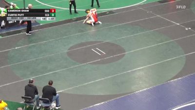 140 lbs Round Of 16 - Cameron Shaw, Chartiers Houston vs Curtis Putt, Clearfield