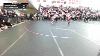 144 lbs Consi Of 8 #2 - Joseph Brucato, North Attleborough vs Alexander Alexis, Milton