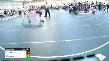 150 lbs Round Of 64 - William Larsen, Team Thunder WC vs Ryder Surgenor, North Valley RTC