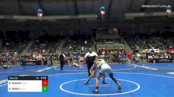 130 lbs Consolation - Brayden Koester, Agoge WC vs Stanton Welch, Warner Elite WC