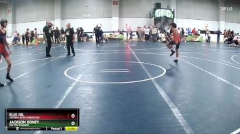 105 lbs Cons. Round 4 - Jackson Soney, Patton Trained vs Elio Gil, Victory Elite Wrestling