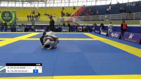 MATHEUS DA SILVA BORGES vs WANDERSON FELIPE DA SILVA 2023 Brasileiro Jiu-Jitsu IBJJF