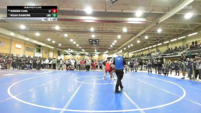 175 lbs Round Of 16 - Jorden Carl, East Providence vs Noah D'Amore, Lincoln