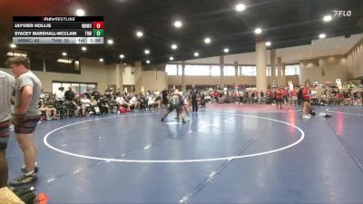 285 lbs Round 5 (6 Team) - Stacey Marshall-Mcclain, Tough House WC vs Jayvier Hollis, White Buffalo Wrestling Academy