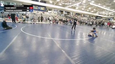 49 lbs Cons. Semi - Dash Abbott, JWC vs Donovan Alejandre, Northside Wrestling Club
