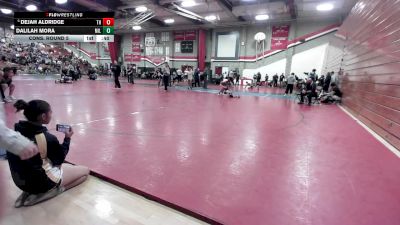 105 lbs Cons. Round 5 - Dalilah Mora, Millikan vs Dejah Aldridge, Trabuco Hills