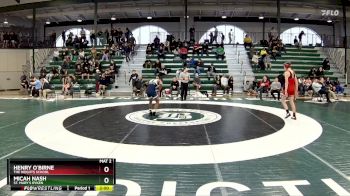 138 lbs Champ. Round 2 - Henry O`birne, The Heights School vs Micah Nash, St. Mary`s Ryken