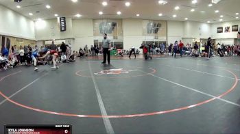 117 lbs Quarterfinal - Sophia Jorge, Munster Wrestling Club vs Kyla Johnson, Southport Wrestling Club