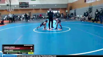 77 lbs Quarterfinal - Jaxon Lynch, Punisher Wrestling Company vs Colin Nees, Port Angeles Wrestling Club