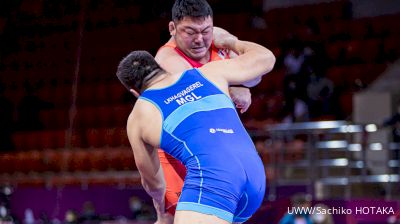 125 kg Semifinal - Tetsuya TANAKA, JPN vs Lkhagvagerel MUNKHTUR, MGL