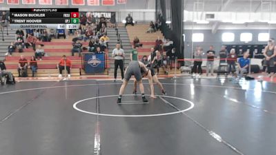 165 lbs Quarterfinal - Trent Hoover, Pitt-Johnstown vs Mason Buckler, Frostburg State