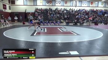 120 lbs Round 1 (3 Team) - Morgan Krall, Independence vs Ellie Adams, Decorah