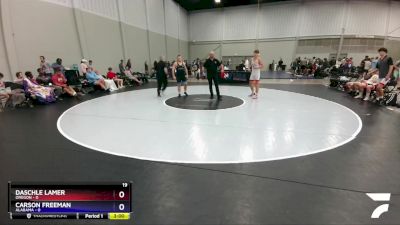 170 lbs Placement Matches (8 Team) - Daschle Lamer, Oregon vs Carson Freeman, Alabama
