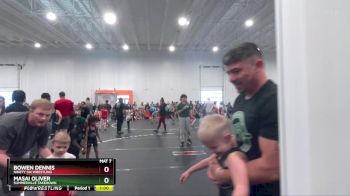 45 lbs Champ. Round 1 - Bowen Dennis, Ninety Six Wrestling vs Masai Oliver, Summerville Takedown