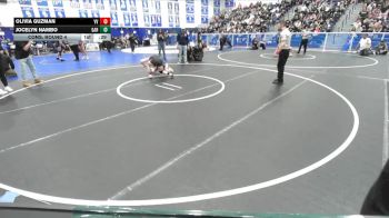 130 lbs Cons. Round 4 - Jocelyn Nambo, Garey vs Olivia Guzman, Valley View