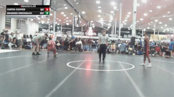 191 lbs Rr Rnd 1 - Curtis Cooper, Grit Mat Club Red - HSC vs Braeden Simoneaux, Team Shutt Garnett Trained - HSC