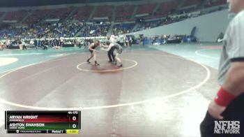 4A-175 lbs Semifinal - Aryan Wright, Marshfield vs Ashton Swanson, Sweet Home