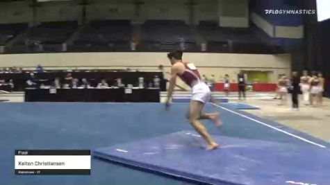 Kelton Christiansen - Floor - 2021 USA Gymnastics Development Program National Championships