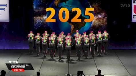 Powerhouse Dance Team - Girl Power [2025 Open Pom Semis] 2025 The Dance Worlds