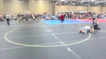 132 lbs Round Of 64 - Benjamin Rhodes, Colony HS vs Luke Burgess, 3F Wrestling