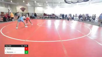 165 lbs Prelims - Raymond Costa, Virginia vs Joey Mazzara, UNATT-University Of North Carolina
