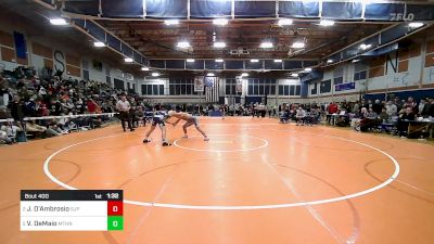 157 lbs Final - Jayden D'Ambrosio, Saint John's Prep vs Vincent DeMaio, Methuen