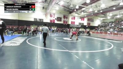 170 lbs Champ. Round 1 - Selien Ibarra, Silver Valley vs Angelie Barrozo, Santa Paula