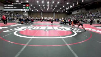 157 lbs Champ. Round 1 - Luke Borror, Edmond North vs Dominic Wilson, Rockwall