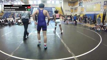 132 lbs Round 3 (8 Team) - Jonathan Diaz, Eagle Empire vs Michael Rodriguez, Talon WC