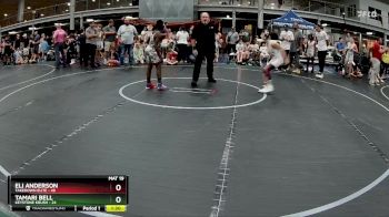 96 lbs Round 6 (8 Team) - Tamari Bell, Keystone Krush vs Eli Anderson, Takedown Elite