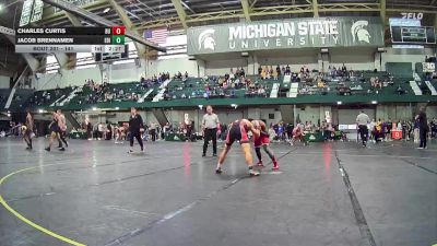 141 lbs Cons. Round 3 - Jacob Brennamen, Edinboro vs Charles Curtis, Northern Illinois