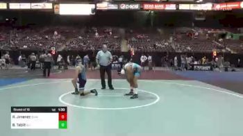 126 lbs Round Of 16 - Raul Wito Jimenez, Sunkist Kids / Monster Garage vs Brycen Tablit, Elite Force Wrestling