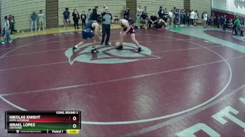 165 lbs Cons. Round 2 - Nikolas Knight, Faith Lutheran vs Israel Lopez, Cheyenne