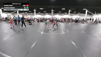 84 lbs Round 1 (6 Team) - Steven Barker, BC Iron vs Ryker Boos, Xtreme Team White
