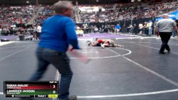 165 lbs Cons. Round 6 - Lawrence Jackson, Gonzaga Prep vs Fabian Avalos`, American Falls