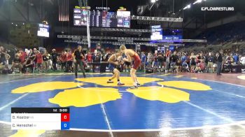 132 lbs Rnd Of 64 - Dallas Koelzer, Kansas vs Cayden Henschel, Wisconsin