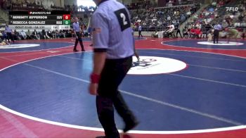 6A 235 lbs 3rd Place Match - Rebecca Gonzalez, Rogers vs Serenity Jefferson, Fayetteville