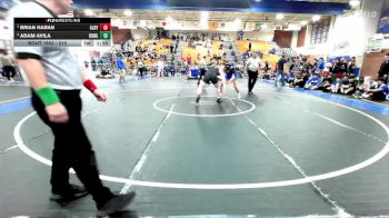 215 lbs 1st Place Match - Brian Haran, Gilroy vs Adam Avila, Brawley Union