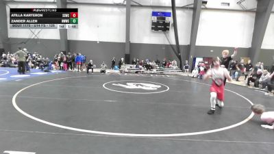 U14 FS - 126 lbs Quarters - Atilla Karteron, Sua Sponte Wrestling Club vs Zander Allen, NWWC