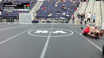 125 lbs Cons. Round 3 - Isaac Hampton, Southern Oregon vs Micah Medina, Bellarmine