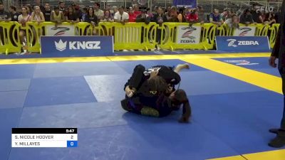 SIERRA NICOLE HOOVER vs YASHIRA MILLAYES 2023 Pan Jiu Jitsu IBJJF Championship