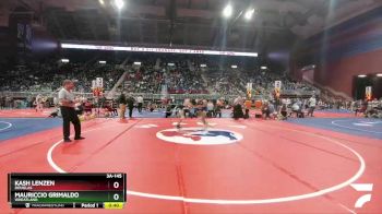 3A-145 lbs Cons. Round 1 - Mauriccio Grimaldo, Wheatland vs Kash Lenzen, Douglas